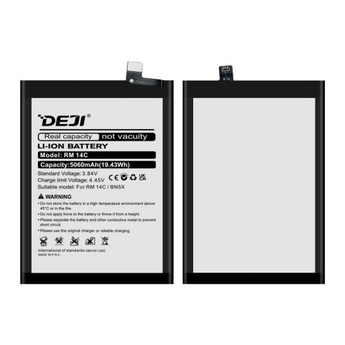 Акумулятор DEJI BN5X для Xiaomi Redmi 14C A3 Pro — батарея 5060 mAh