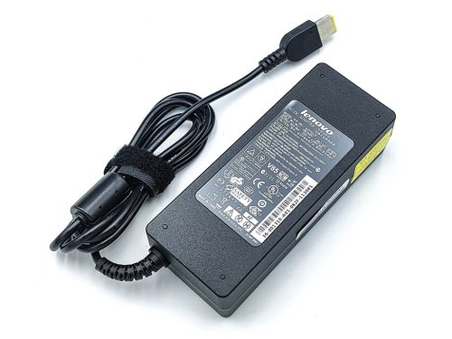 Адаптер живлення для ноутбуків Lenovo 20V 4.5A (90W), роз’єм Square + pin, без мережевого кабелю