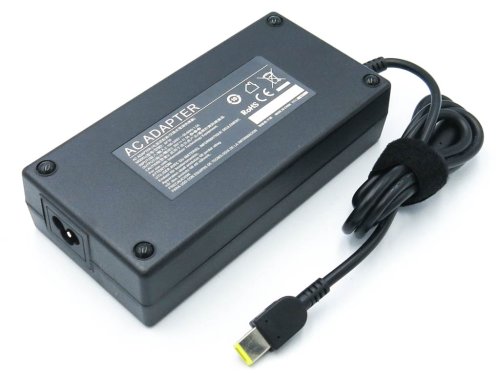 Адаптер живлення для ноутбуків Lenovo 20V 11.5A 230W, роз’єм Square + pin (ADL230NLC3A), без мережевого кабелю