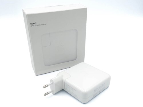 Адаптер живлення Apple 87W USB‑C для MacBook Pro, модель A1719 (MNF82CH/A), BOX, Original