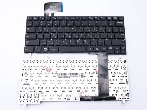 Клавіатура для Samsung N210 / N220 / N230 — RU розкладка, чорна, без рамки (9Z.N4PSN.00R)