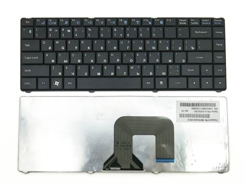 Клавіатура для ноутбука ASUS N20, чорна, розкладка RU (Black) Original