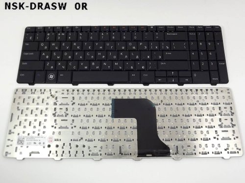 Клавіатура для ноутбука DELL Inspiron N5010 та M5010 — RU розкладка, чорна