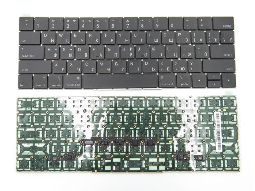 Клавіатура для Apple MacBook Pro A1706 та A1707 (2016–2017), розкладка RU, малий Enter