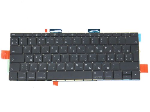 Клавіатура з підсвіткою для Apple MacBook Pro Retina A1708 (2016, 2017), RU-розкладка, великий Enter