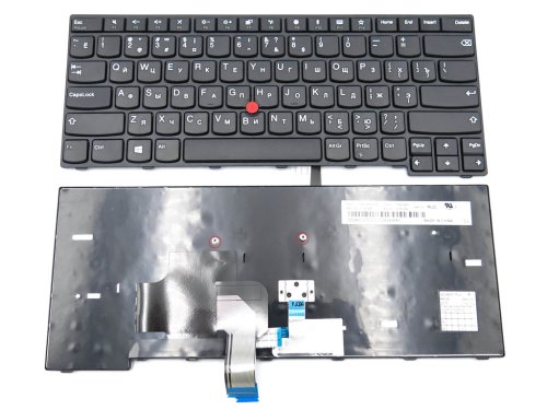 Клавіатура для Lenovo ThinkPad E470 / E470C / E475 — чорна, розкладка RU, PN 01AX094 (SN20K93258)