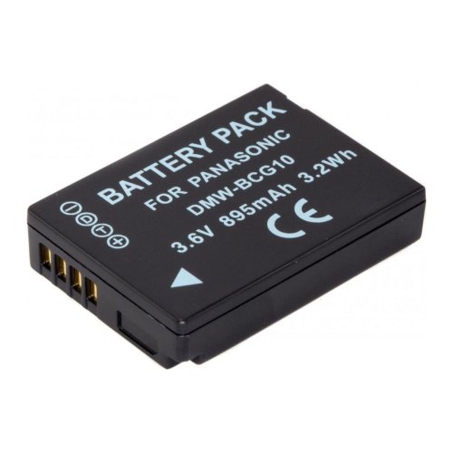 Акумулятор Panasonic DMW-BCG10E MultiplePower 895mAh для Lumix TZ7/ZS3, TZ8/ZS5, TZ10/ZS7