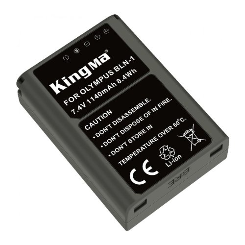 Акумулятор Olympus BLN‑1 KingMa 1140 mAh для OM‑D E‑M1/E‑M5/E‑M5 II/PEN‑F