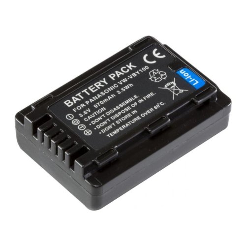 Акумулятор Panasonic VW-VBY100 MultiplePower 970mAh для HC-V100/HC-V110/HC-V130/HC-V160/HC-V180