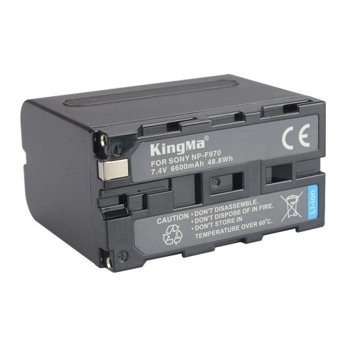 Акумулятор KingMa NP-F970 6600mAh для Sony: HDR-FX1/HVR-V1/HVR-Z1/HXR-MC2000U