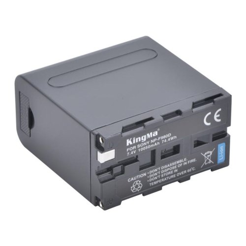 KingMa акумулятор NP-F980D 10500mAh для Sony NP-F970/960/950/930/750/550/330/530/570