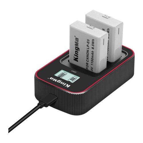 KingMa LP-E5: 2 акум.+ЗП на 2 — Canon EOS 450D/500D/1000D
(66 символів)
