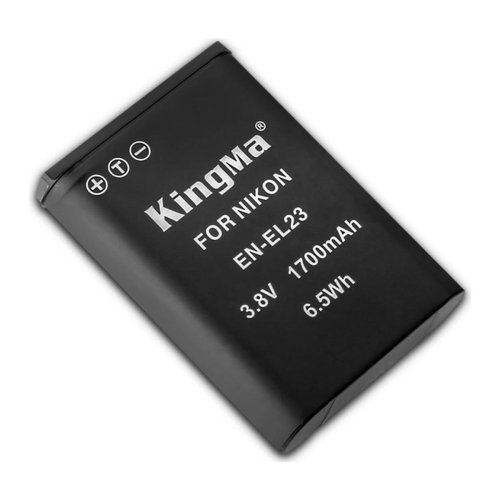 Акумулятор KingMa EN-EL23 1700 mAh для Nikon Coolpix P600/P610/P900/P900S (Li-ion)