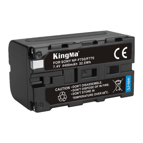 Акумулятор KingMa NP-F750 4400mAh для Sony NP-F: F550/F570/F730/F750/F770/F960/F970/NPF750