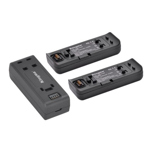KingMa 2 акум+ЗП на 2 для Insta360 ONE RS/ONE R (IS360RB), комплект 2 шт.