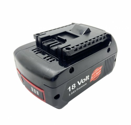 Акумулятор Li-Ion 18V 3.0Ah Bosch 2607336091 CCS для шуруповертів GSR/GSB 18V, чорний