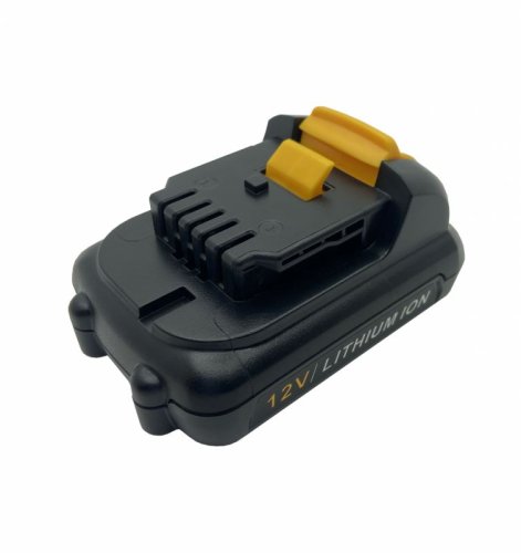 Акумулятор DeWalt DCB123 12В 2.0Ah Ni-Mh чорний для шурупокрутів DCD710/DCD710S2/DCD710C2