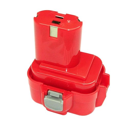 Акумулятор Ni‑Cd 9.6V 1.5Ah для Makita 6203DWAE/192638‑6, червоний (сумісний)