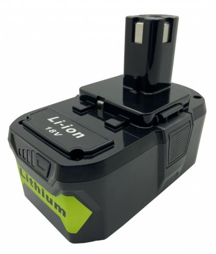 Акумулятор Li-Ion 18V 4.0Ah для шуруповерта Ryobi RB18L15, BID-1801M, чорний