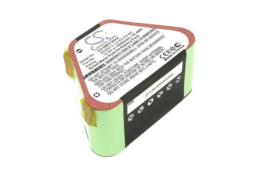 Акумулятор для пилососа Dirt Devil M3120/M3121 Ni‑MH 3000mAh 10.8V, зелений