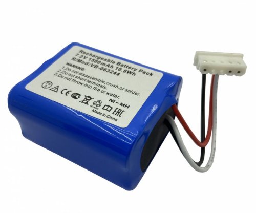 Акумулятор 1500mAh 7.2V для iRobot Braava 320/380/380t, синій