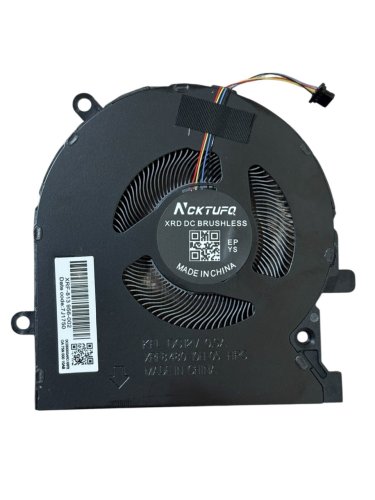 Вентилятор CPU 12V для ноутбука HP OMEN 15-EK/15-EN (TPN-Q238, TPN-Q236)