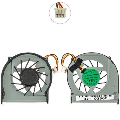 Кулер (вентилятор) для ноутбука Acer Aspire One D255/D255E/D260, DC 5V 1.25W, 60.SDE02.006