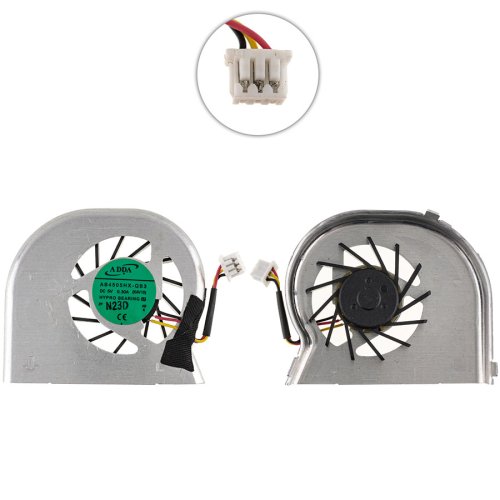 Кулер (вентилятор) для ноутбука Toshiba NB200/NB205 GC053507VH-A, AB4505HX-QB3