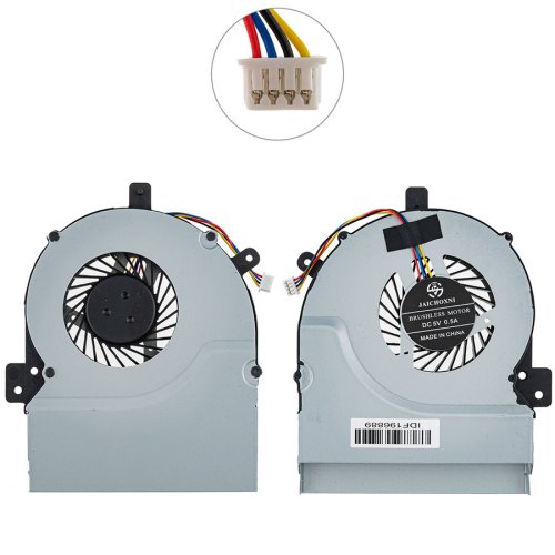 Кулер (вентилятор) для ноутбука ASUS K55VD/K55VM/K55VJ, 13GN8910P010-1, UDQFZJA05DAS