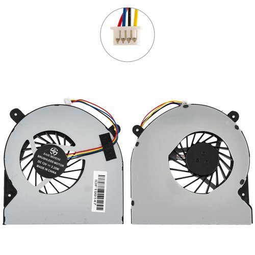 Вентилятор GPU для ноутбука ASUS G750JM/G750JX/G750JW, 12V, кулер 13NB00N1M04011