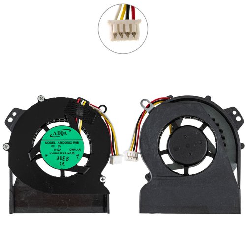 Кулер (вентилятор) 4-pin для Lenovo IdeaPad S9/S10/M10, AB5005UX-R03 (ноутбук)