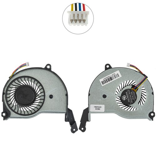 Кулер (вентилятор) для ноутбука HP Pavilion 14-N000/14-N200/15-N000/15-N100/15-N200, 732068-001/736218-001/BSB0705HC-DC20