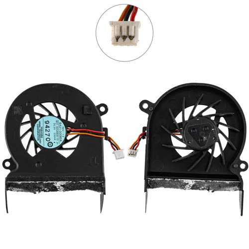 Кулер (вентилятор) для ноутбука Samsung NC20, BA62-00080A/BA62-00480A, MCF-925AM05-10