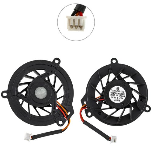 Кулер (вентилятор) для ноутбуків Samsung NF108/NF110/NF210/NF310, BA62-00543D