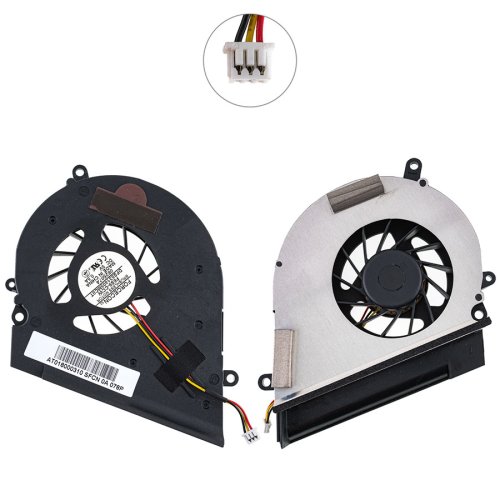 Кулер (вентилятор) INTEL CPU для Toshiba Satellite A200/A205/A210/A215/L450/L450D/L455/L455D DFS531405MC0T