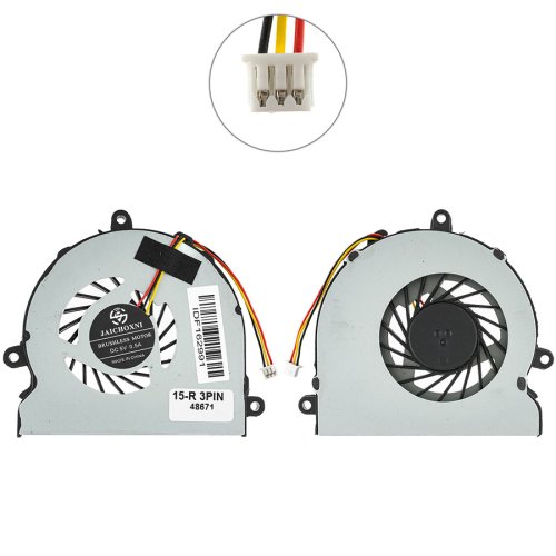Кулер (вентилятор) для ноутбука HP 250 G5/G6, 15-AY/AC, 3pin