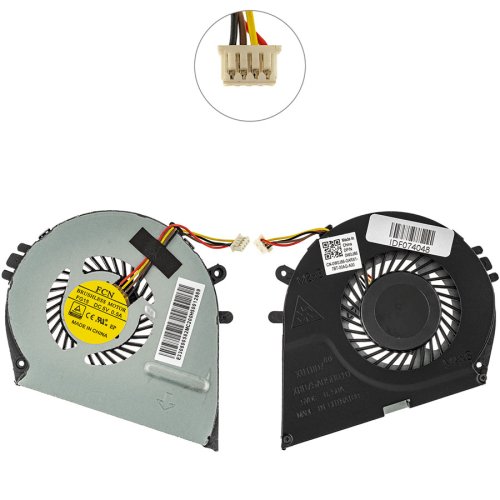 Кулер (вентилятор) для ноутбука HP ENVY 14-K, M6-K, 4pin, P/N 725445-001