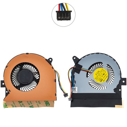 Вентилятор CPU (кулер) для ASUS ROG G752VL/G752VM/G752VT/G752VY 13NB09V0AM0201 Original