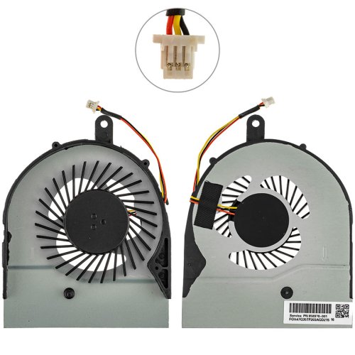 Кулер (вентилятор) для ноутбука Dell Vostro 15 3559, сумісний: 3559