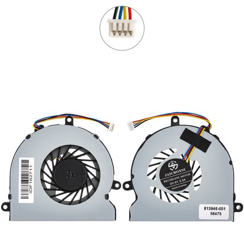Вентилятор ноутбука HP 250 G5/G6, 15-AY/AC, 4-pin (сумісний з цими моделями)