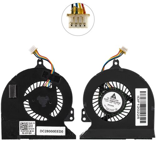 Кулер (вентилятор) 4pin для ноутбука Dell Latitude E5250, EG50050S1-C430-S9A