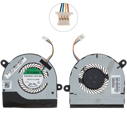 Кулер для ноутбука HP Pavilion 11-N, DC 5V 2.25W, 4pin SUNON EG50050S1-C470-S9A Original