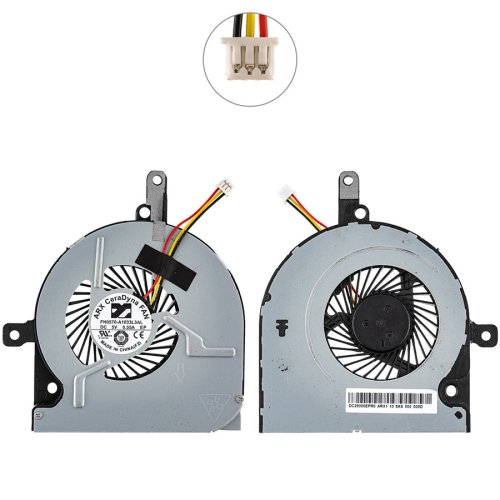 Кулер (вентилятор) для ноутбука Toshiba Satellite C50/C50-A, 3pin, DC28000EPS0/DFS501105FR0T