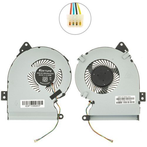 Кулер (вентилятор) для ноутбука ASUS VivoBook Max X541SA/X541UA/F541UA/R541SA 13NB0CG0T01011 DFS2004057S0T