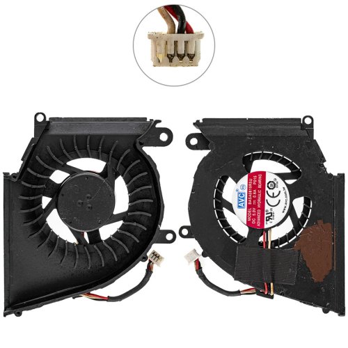 Вентилятор (кулер) для ноутбуків Samsung Q330/P330/Q430/Q460/Q530, DC 5V 0.6A 3pin AVC BASA0819R5U Original