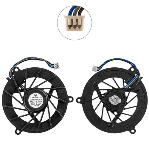 Кулер (вентилятор) HP Compaq NX5000/NC6000/NX6000/NC8000/Presario V1000, 5V 0.22A, 3pin Original