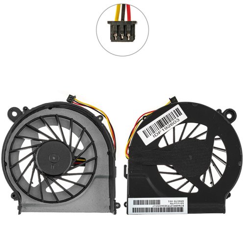 Кулер вентилятор для ноутбука HP Pavilion G4-1000/G6-1000/G7-1000 5V 0.5A 3pin Original