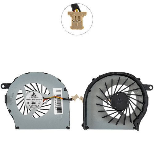 Вентилятор (кулер) HP CQ62/CQ72/Pavilion G62/G72, 5V 0.40A, 3pin, KSB0610HB-AI10 Original