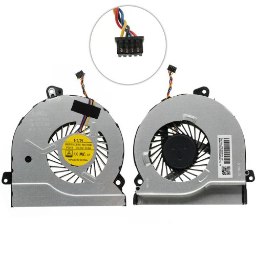 Вентилятор для ноутбука HP Pavilion Gaming 15-AK100, 4-pin, 834784-001 Original