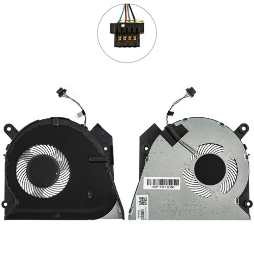 Вентилятор CPU 4pin 86мм для HP ProBook 450 G6, L47696-001 (кулер) Original